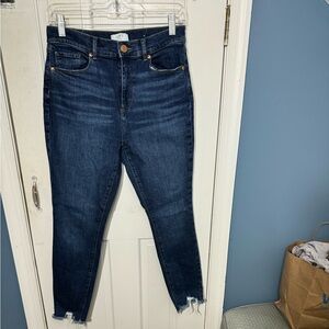 LOFT OUTLET PETITE HIGH RISE SKINNY PETITE JEANS SIZE 6